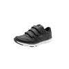 Sneaker KANGAROOS "K-BLUERUN 700 V B", Gr. 39, schwarz, dk grau, Synthetik, Leder, sportlich, Schuhe