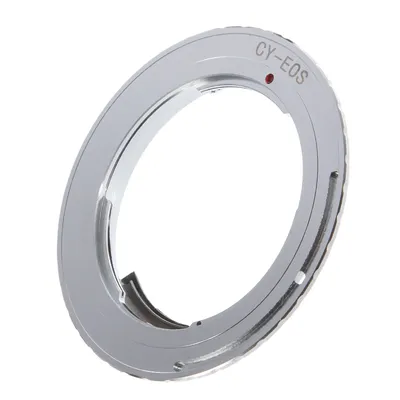 FOTGA 9th Gen AF Confirm - Adaptador para lente Contax Yashica CY C/Y a Canon EOS EF EF-S Mount Camera 80D 77D 70D 60D 5D Mark