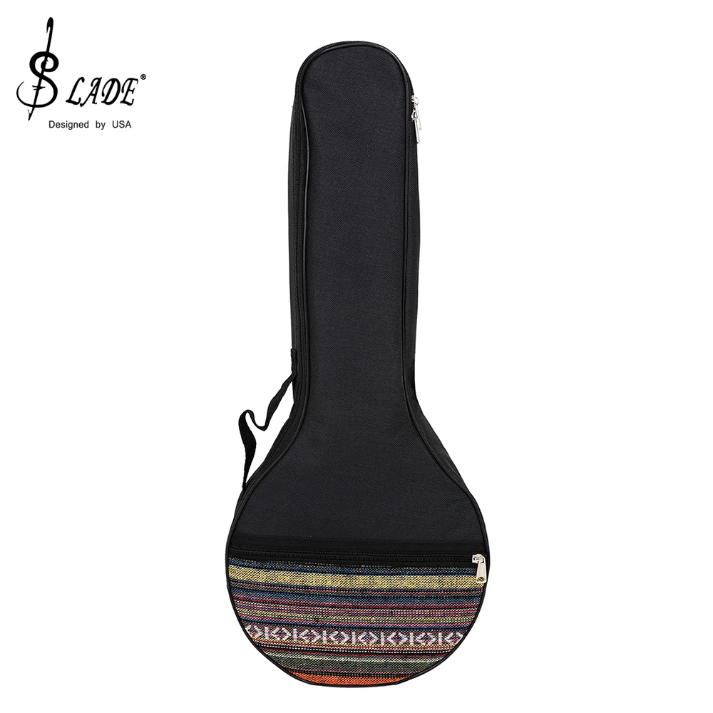 Slade 4 String Banjo Case Trage tasche wasserdichter Vliesstoff Rucksack tragbare Banjo Handtasche String Instrument Zubehör Image