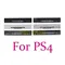 3PCS FOR PS4 handle barcode stickers For Playstation 4 PS4 Controller housing Shell Slim Back Sticker Lable Seals