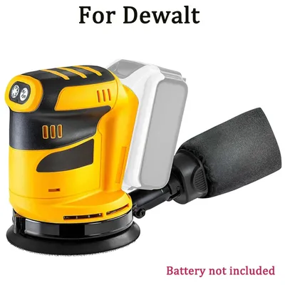 For DEWALT 18V 20V Li-ion Battery Brushless Motor Random Orbit Sander 6 Variable Speed Orbital Hand Sander for Woodworking