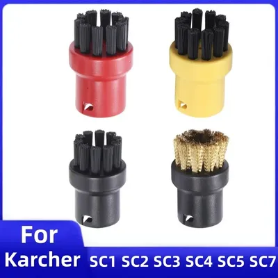Nylon Pinsel Sprinkler Düse Ersatz Für Karcher SC1 SC2 SC3 SC4 SC5 SC7 CTK10 Handheld Dampf Reiniger Reinigung Pinsel Teile Image
