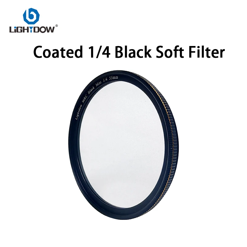 Lightdow 1/4 Black Mist Diffusion Lens Filter Slim MRC 49mm 52mm 55mm 58mm 62mm 67mm 72mm 77mm 82mm für Canon Nikon Sony Kamera Image