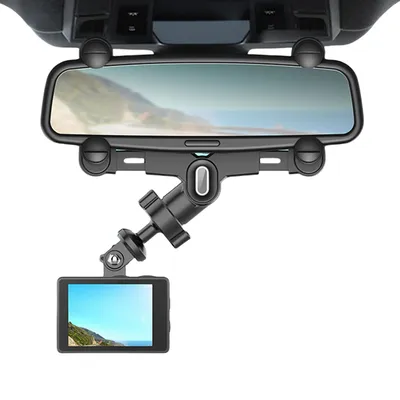 Anti-Shake-Auto halterung 360 verstellbarer Rückspiegel Kamera halter DVR-Halterung für insta 360 Action-Kameras