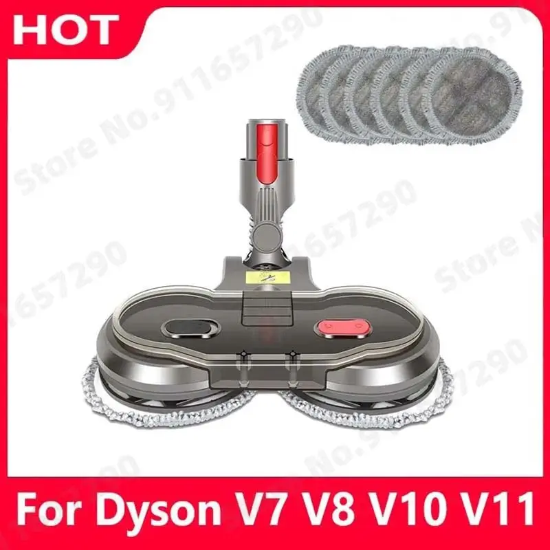 Mopp Kopf + Mopp Tuch + Wasser Tank Teile für Dyson V7 V8 V10 V11 Staubsauger Haushalt Elektrische Applience zubehör Image