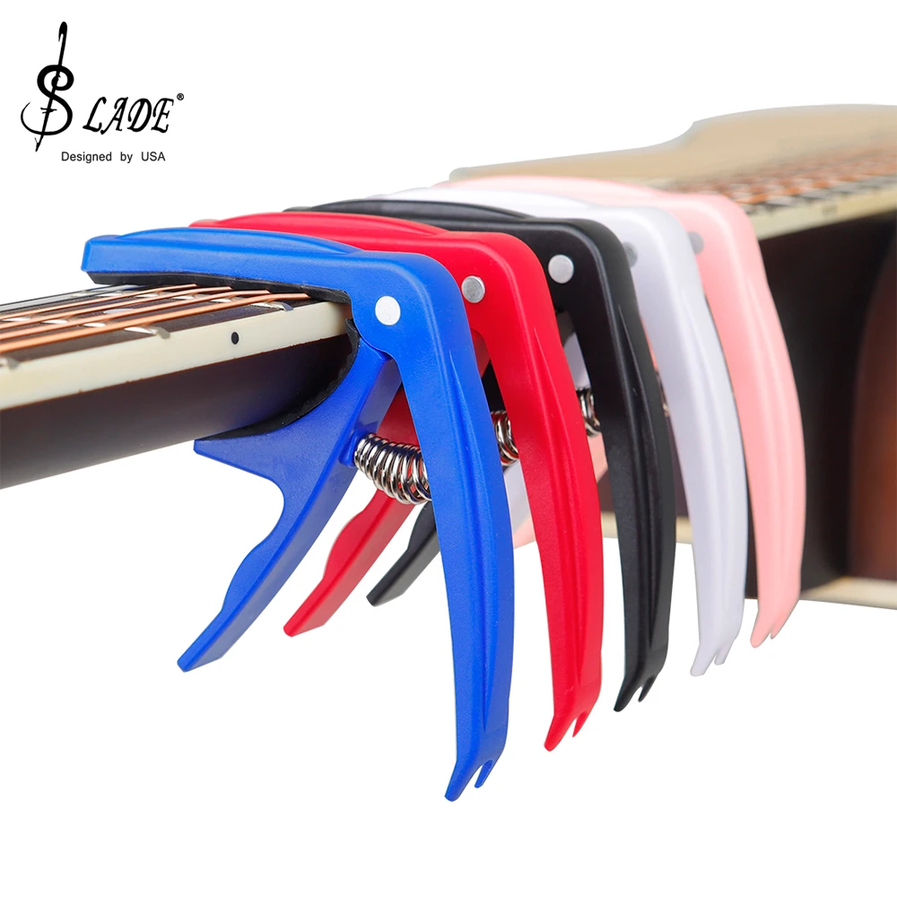 Universal Gitarre Capo Schnell Ändern Clamp Schlüssel Akustische Klassische Gitarre Capo Ukulele Tuning Clamp Für Gitarre Tragbare Teile Image