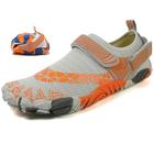 FJZFXKZL Summer Water Shoes,Water Shoes Men's,Quick-Drying Barefoot River Hiking Shoes, Women's Swimming Beach Sports Shoes(Grey,8.5 UK)