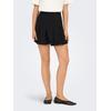 Faltenrock ONLY "ONLFILLA PLEATED SKIRT JRS", Damen, Gr. L (40), schwarz, Jersey, Obermaterial: 73% Viskose, 22% Polyester, 5% Elasthan, unifarben, modisch, Röcke