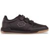 Sneaker LOTTO, Gr. 50, schwarz (schwarz, dunkelgrau), Synthetik, Kunstfaser, clean, sportlich, Schuhe, - in großen Größen