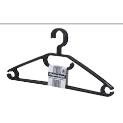 Kleiderbügel Garderobenbügel Anzugbügel Blusenbügel Jackenbügel 3er Pack mit drehbarem Haken für Kleidung Schrank Garderobe Haushalt