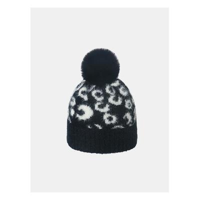 Damen Leopardenmütze mit Pompon Image
