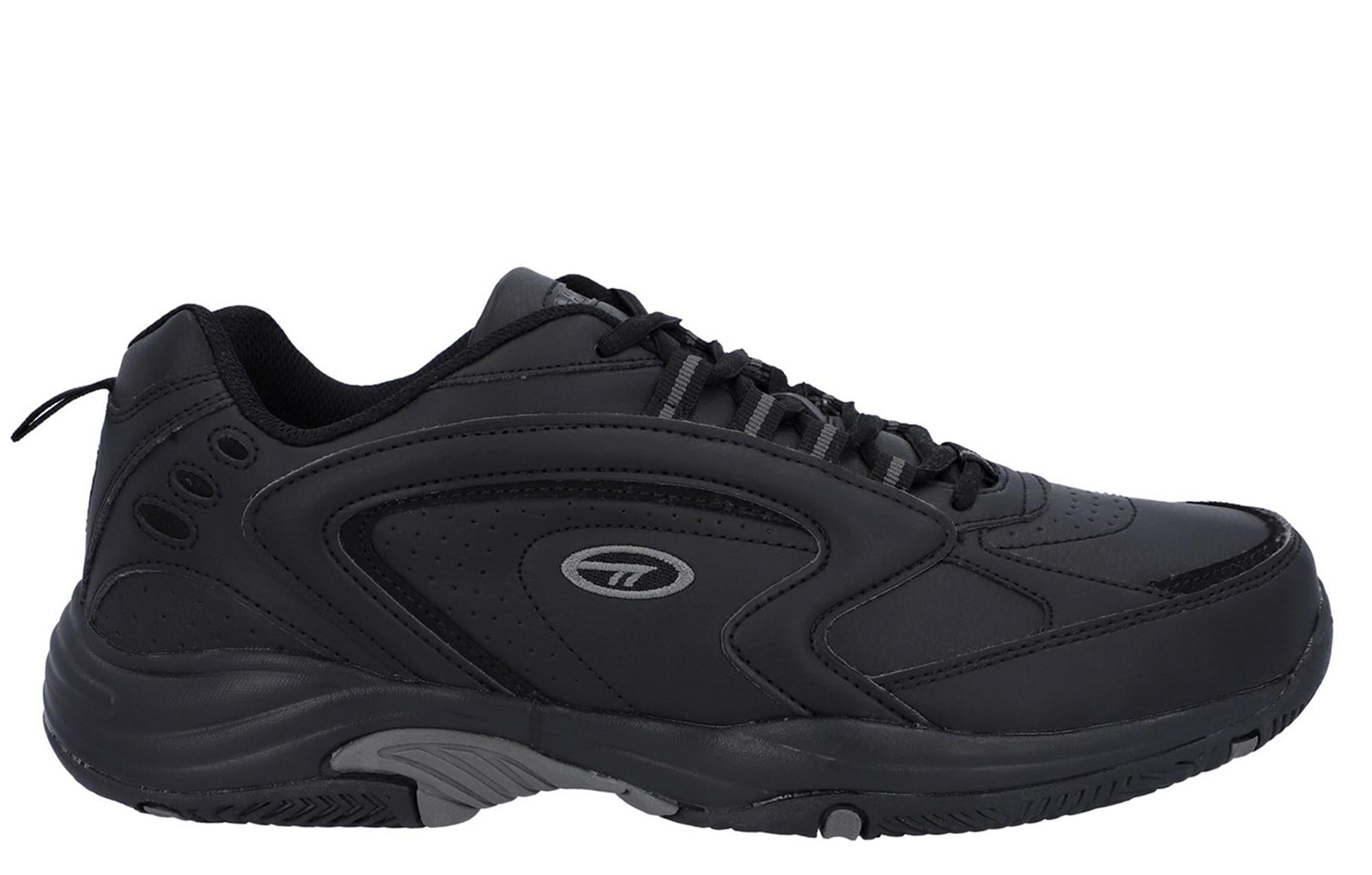 Hi-Tec Blast Lite Wide Polyurethan Herrenschwarz Sneaker