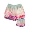 Herren Plus-Size Print-Shorts mit Kordelzug