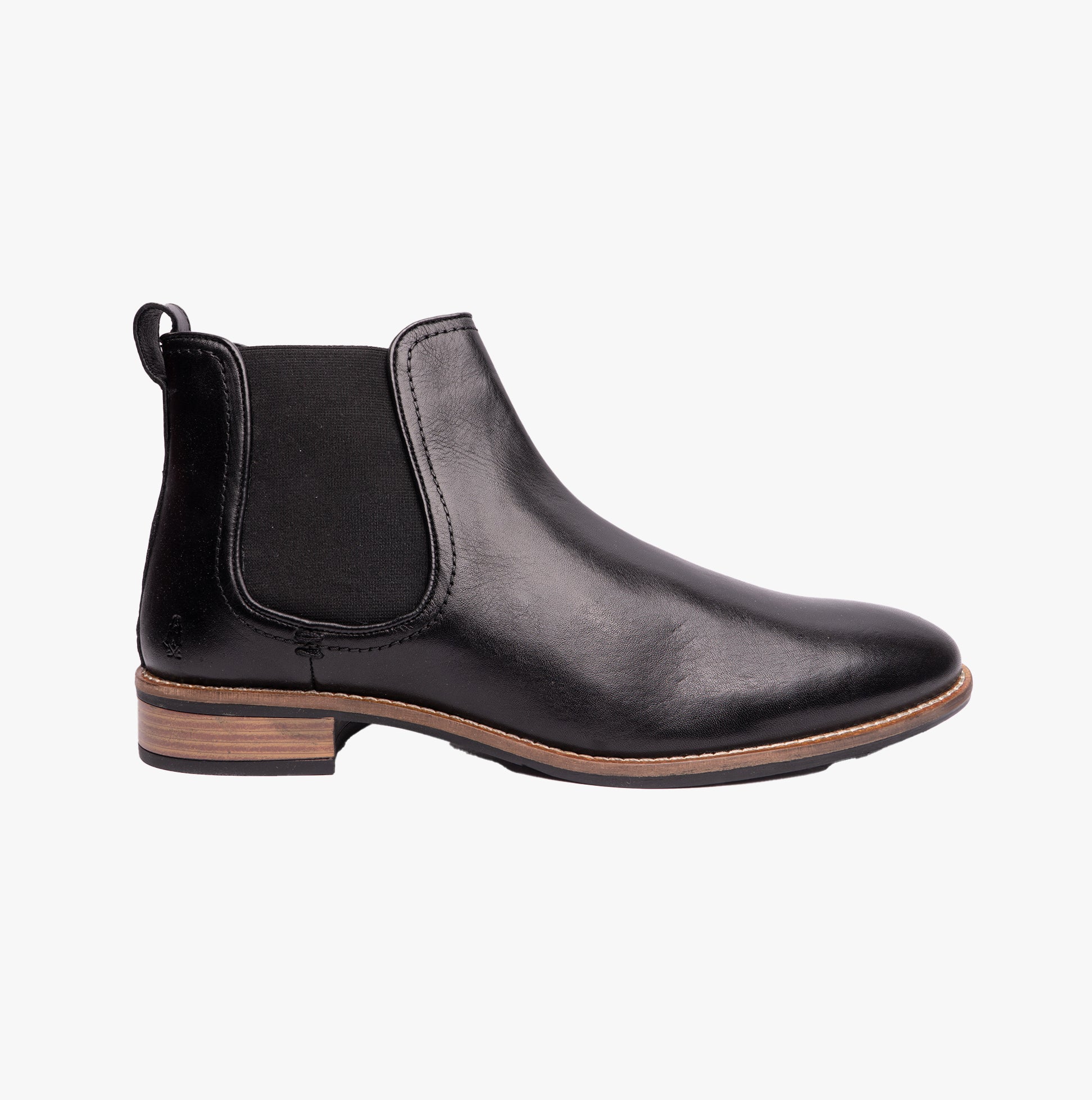 Hush Puppies DIEGO Herren elegante Stiefel Schwarz