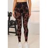 Damen Batik Hohe Taille Active Leggings