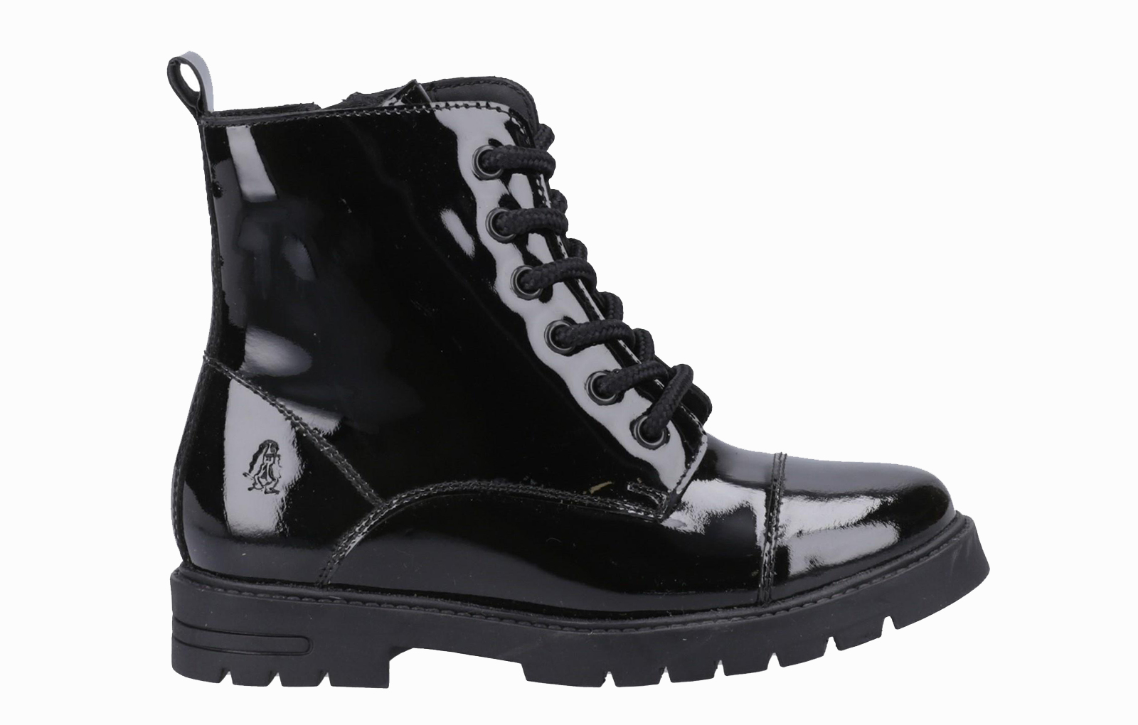 Hush Puppies Lauren Lackleder Stiefel für Mädchen Image
