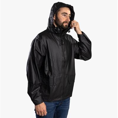 Helly Hansen VOSS JACKE Unisex Wasserdichter Mantel Schwarz Image