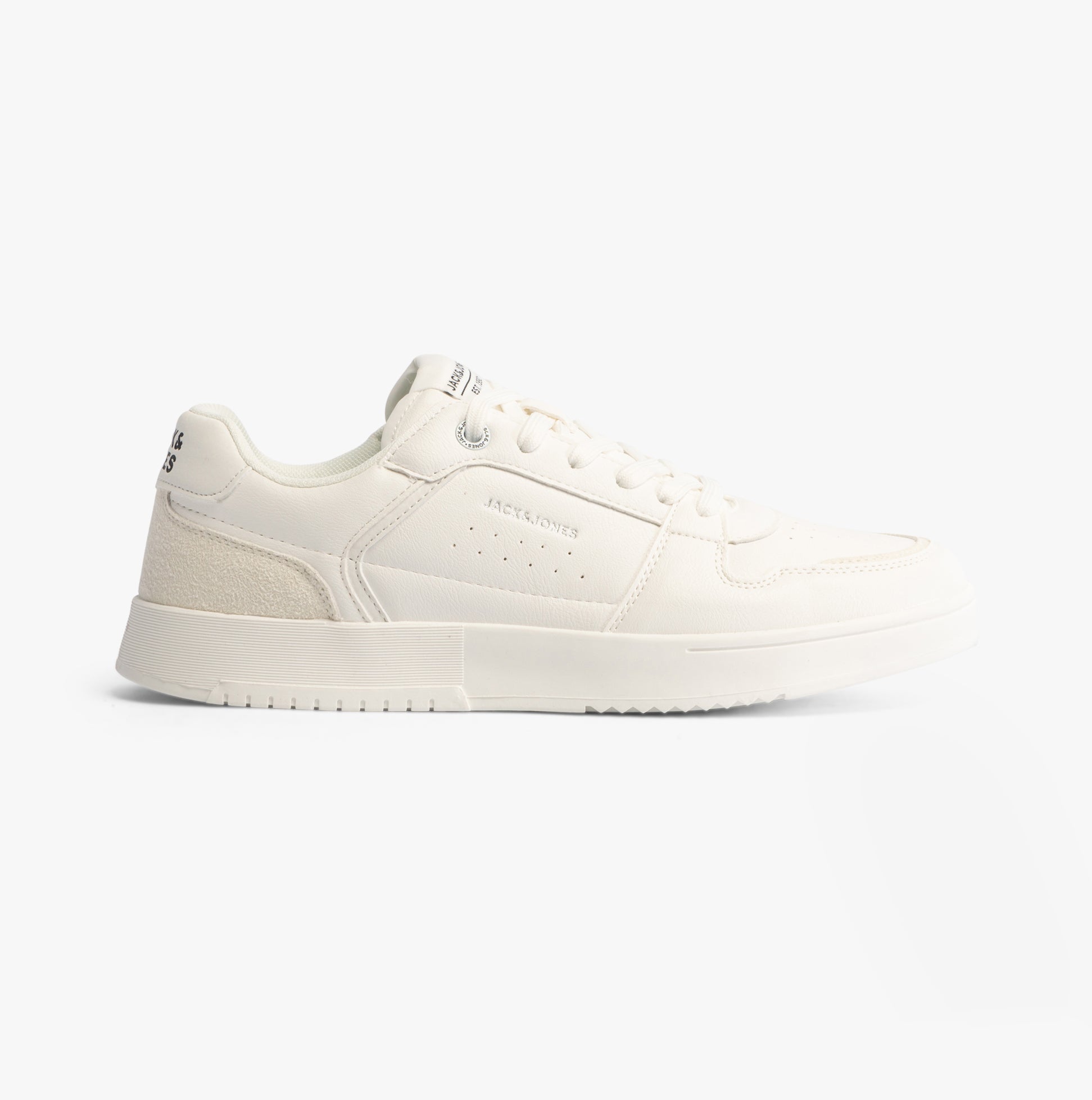 EALING PU Herren Sneaker Weiß/Weiß EU 47.5 / UK 12