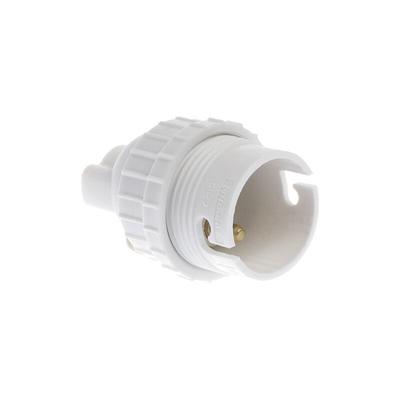 Buchse B22 Ring - Weiß doppelt Image