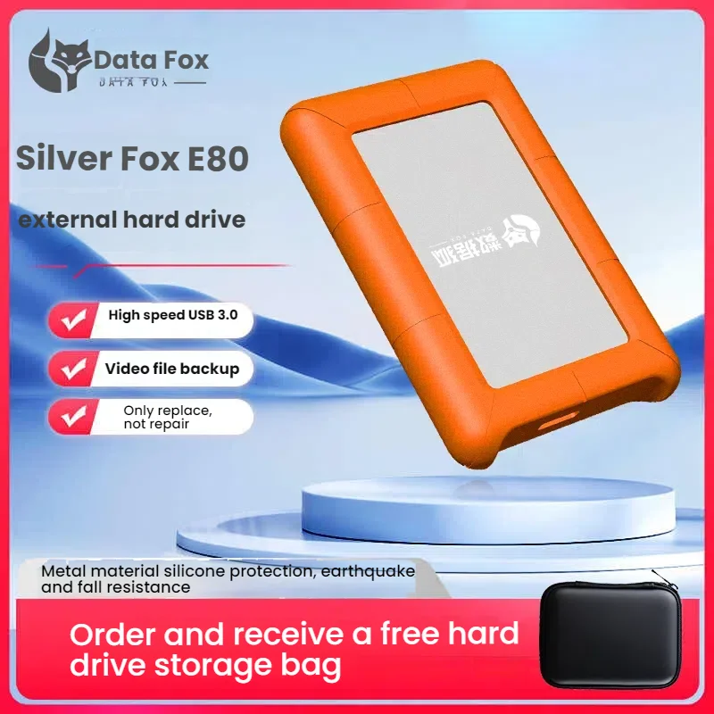 Disque dur externe USB 3.0, 250 go/500 go/320 go, boîtier métallique HDD avec couvercle en Silicone, stockage Portable antichoc pour PC Portable Mac