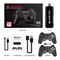 Contrôleur de jeu vidéo sans fil 128G 40000 4K HD Console de jeu vidéo 2.4G Double contrôleurs sans fil bâton de jeu pour PSP PS1 GBA