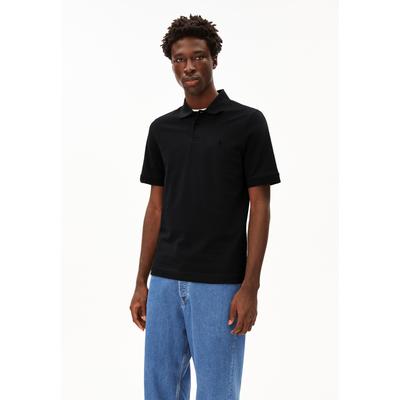 MAARIO - Männer Regular Fit Poloshirt - schwarz (Größe: M) Image