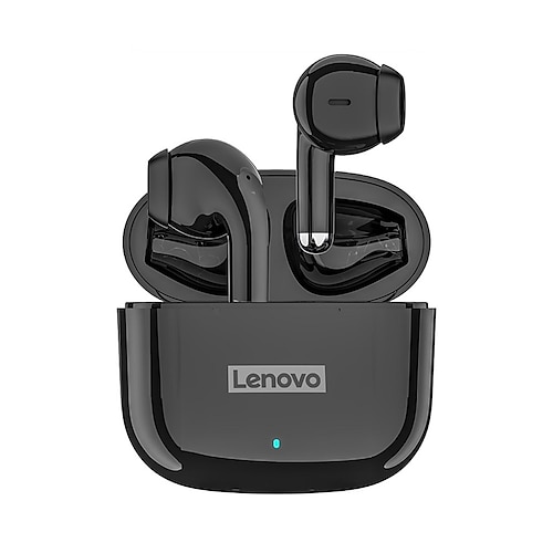 Cuffie wireless Lenovo LP40, auricolari TWS, Bluetooth 5.1 stereo con scatola di ricarica, associazione automatica per Apple, Samsung, Huawei, Xiaomi, Mi, uso quotidiano, viaggi, telefono cellulare
