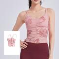 Per donna Grafico Moda Maglia da tennis Canotta da tennis Maglietta da tennis 1 Pezzo Senza Maniche Sportivo Stampa Maglia a contrasto Riduce lo sfregamento Alta elasticità Professionale Tennis Corsa