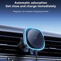 Supporto magnetico per telefono da auto QI2 da 15 W, caricabatterie wireless per iPhone 15/16 Pro Max, ricarica per caricabatterie da auto Magsafe a LED Innotree