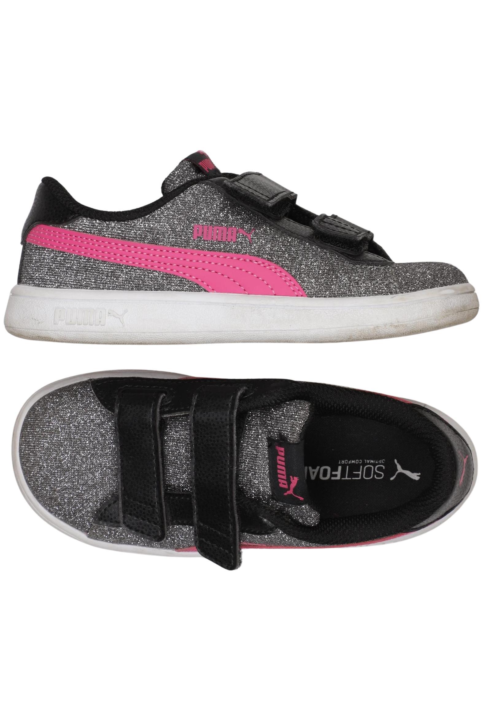Puma Mädchen Kinderschuhe, Gr. 27, silber, kein Etikett Image