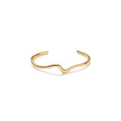 Missoma Molten Wave 18kt Gold-plated Bracelet