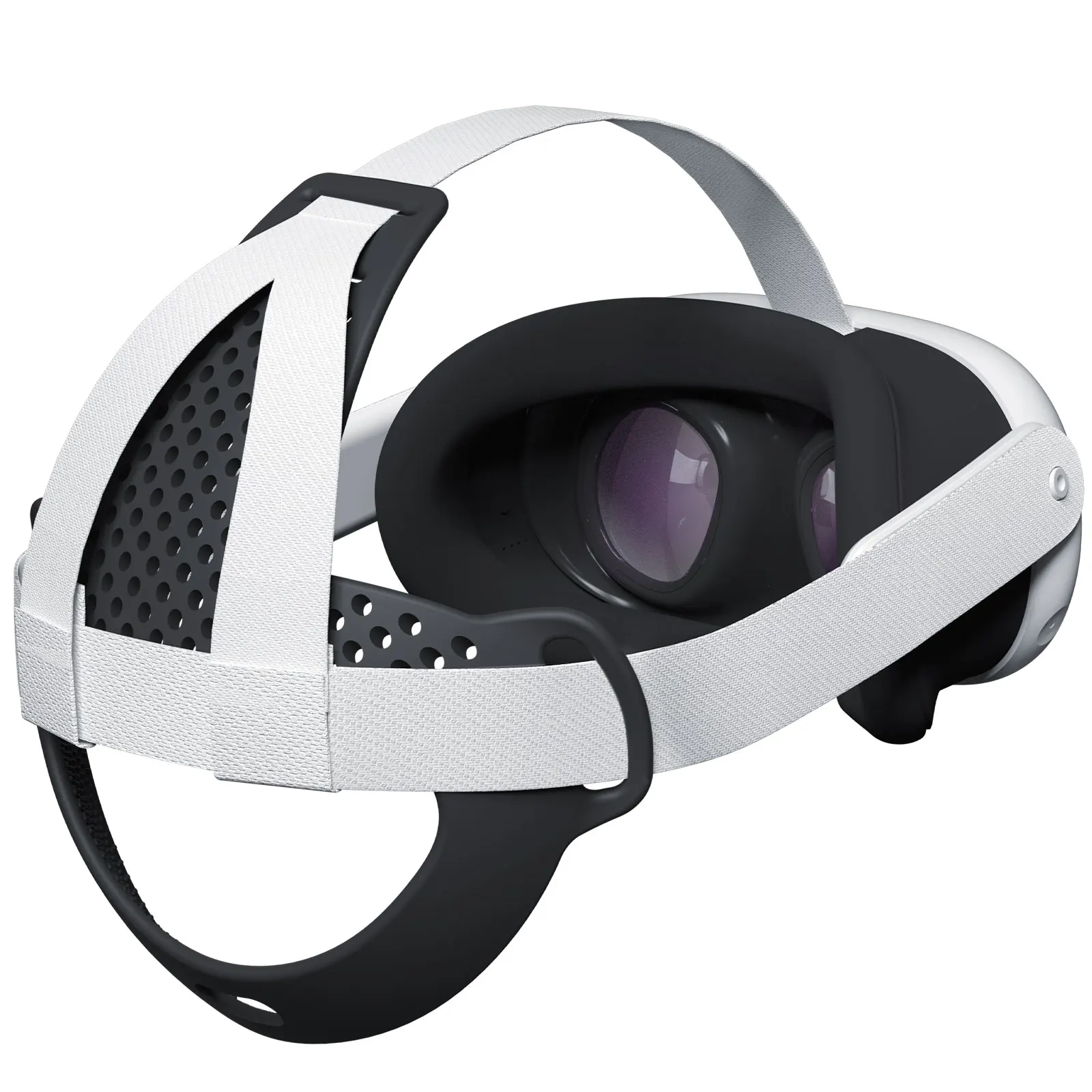 TPU-Kopfgurtpolster, Ersatz-Kopfkissen, reduziert den Druck, bequem, kompatibel mit Meta Quest 3 VR-Headset Image