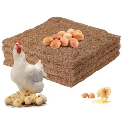 New Chicken Nest Pads, Chicken Nest Pads, Coconut Brown Pads, Poultry Pet Nests, Easy to Clean, Hen Nest Pads, Pet Supplies