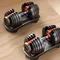 VEVOR Adjustable Dumbbell 24/40 KG 52.5/90LBS Home Gym Workout Equipment Organizer Yoga Mat Storage Weight Rack Dumbbell for GYM