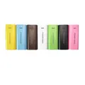 Porte USB colorate 2X 18650 Supporto per batteria portatile fai-da-te Display LCD Custodia per banca di potere Custodia per carica batteria da 5 V