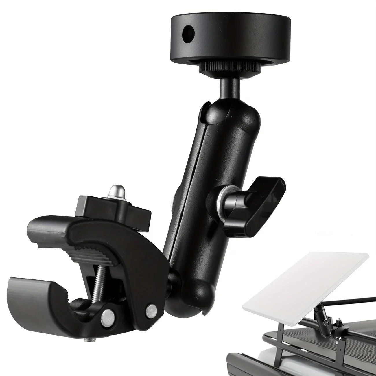 Starlink-Halterung, verstellbar, 360° ° Rotationsgriffhalterung für Starlink Mini-Zubehör, winddichte Satellitenantennenhalterung für den Außenbereich Image