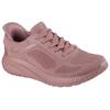 Slip-On Sneaker SKECHERS "BOBS SQUAD CHAOS-CURRENT MUSE", Damen, Gr. 40, rosa, Textil, sportlich, Schuhe, Freizeitschuh für Maschinenwäsche geeignet