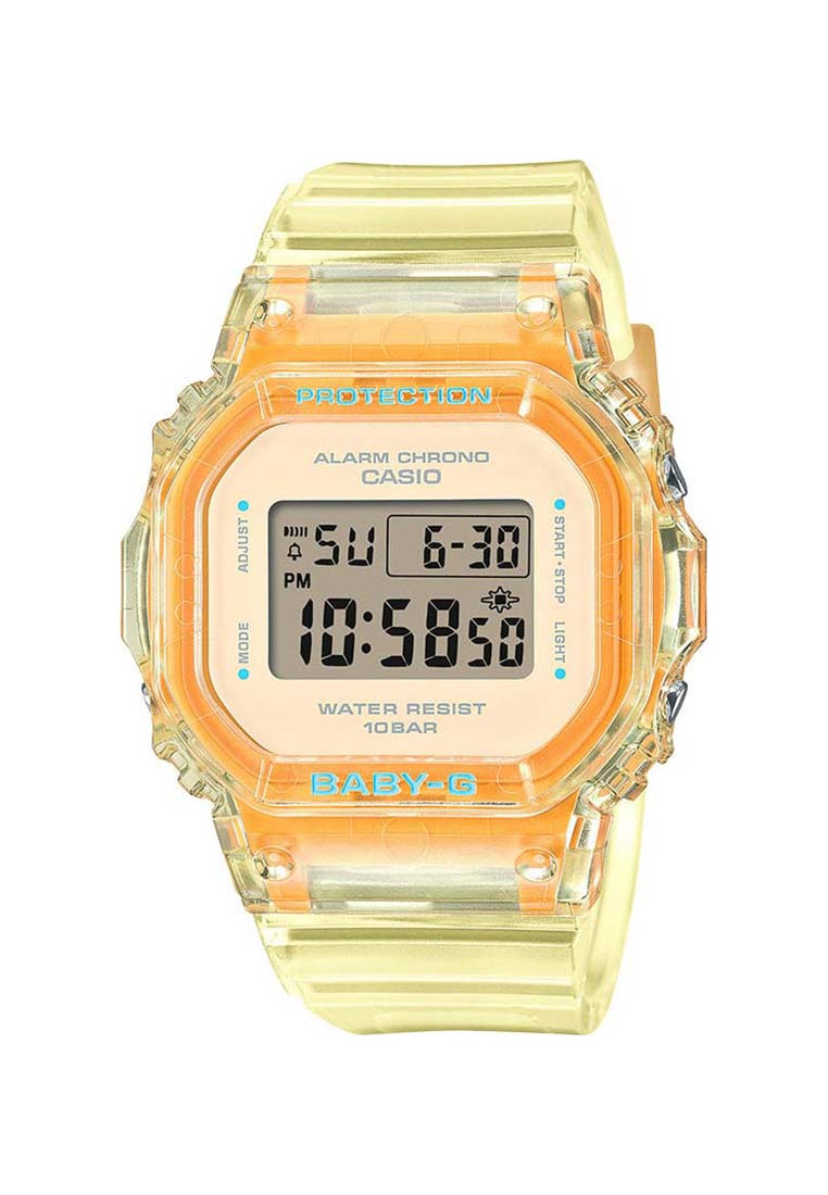 Casio Womens BGD-565SJ-9ER Ladies Baby-g Watch - Transparent - One Size | Casio Sale | Discount Designer Brands