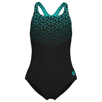 Arena - Girl's Arena Kikko V Swimsuit Swim Pro Back - Badeanzug Gr 128 schwarz Image