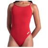 Arena - Women's Swimsuit Lace Back Solid - Badeanzug Gr 32 rot