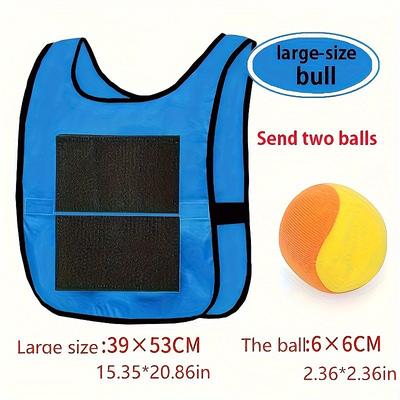 Family Fun Sticky Ball Game Set - Durable Nylon Multiple Colors Available Outdoor Group Games Clothing