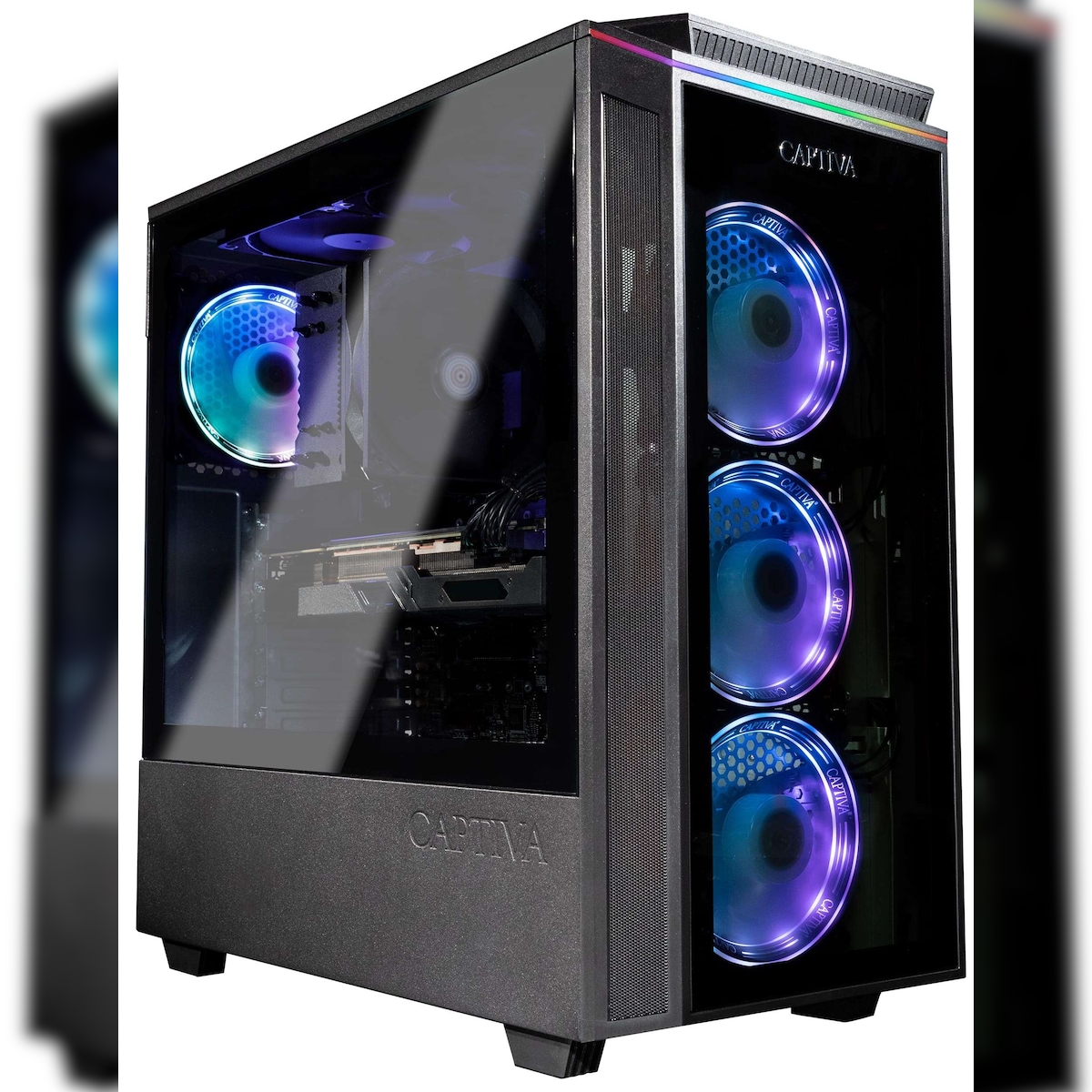 Captiva PC Highend Gaming R89-482 (Ryzen 5 7500F/RTX5070 Ti 16GB GDDR7/SSD 1TB/32GB/WLAN/w/o OS) Image