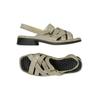 Rieker Damen Sandale, Gr. 38, beige, kein Etikett