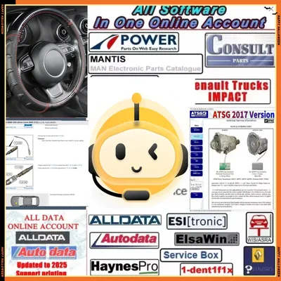 Alldata Software Online for Auto Data Haynes-Truck Mit-chell Iden-tifix Workshop Repair Diagrams Support Mobile/PC Login