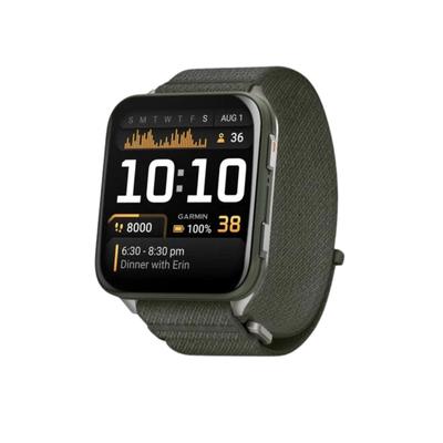 Garmin Venu X1 Gps 51 mm Fiber-Reinforced Polymer Smartwatch - Moss