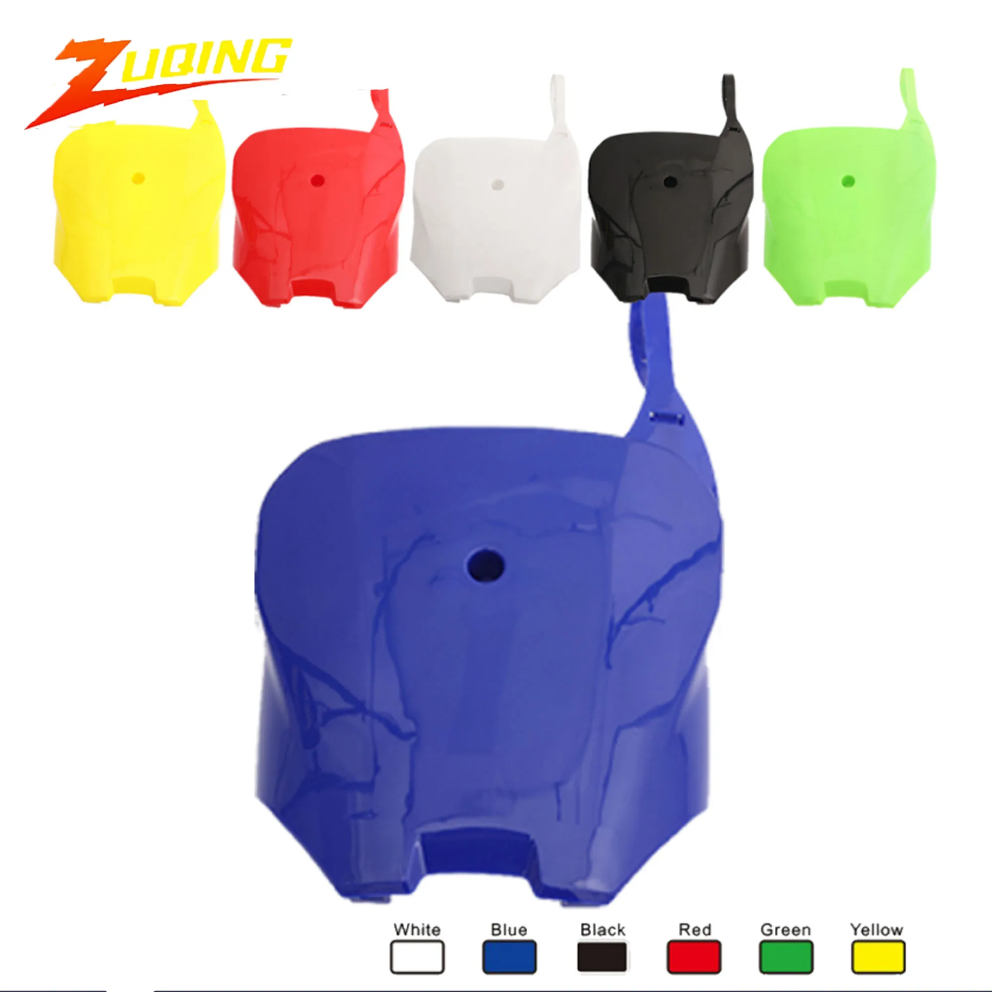 Für HONDA Motorrad Abdeckung Vorne Nummer Platte Kunststoff CRF100 CRF80 CRF70 XR100 XR80 XR70 Dirt Bike Pit Bike ATV Enduro Image