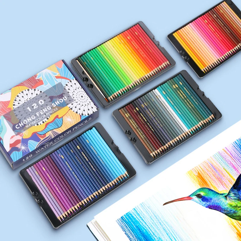 72/120 farbiger, wasserlöslicher Buntstift auf Ölbasis, verwendet für Malbegeisterte, Anfänger, Künstler, Graffiti