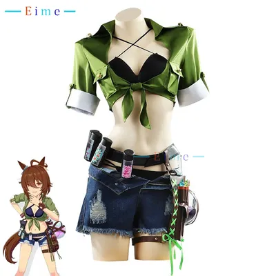 Agnes tachyon cosplay kostüm spiel hübsches derby lunatic lab cosplay kleid halloween party anzug anime kleidung maßge schneidert Image