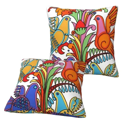 Villeroy und Boch Acapulco 2-teiliger quadratischer Kissenbezug, Kissenbezug, Kissen, Dekor, Komfort-Überwurfkissen für Zuhause, Auto Image