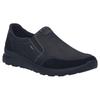 Slipper JOSEF SEIBEL "Marley 52", Herren, Gr. 41, schwarz, Nubukleder, Veloursleder, casual, Schuhe, Sneaker, Schlupfschuh mit TEX-Ausstattung